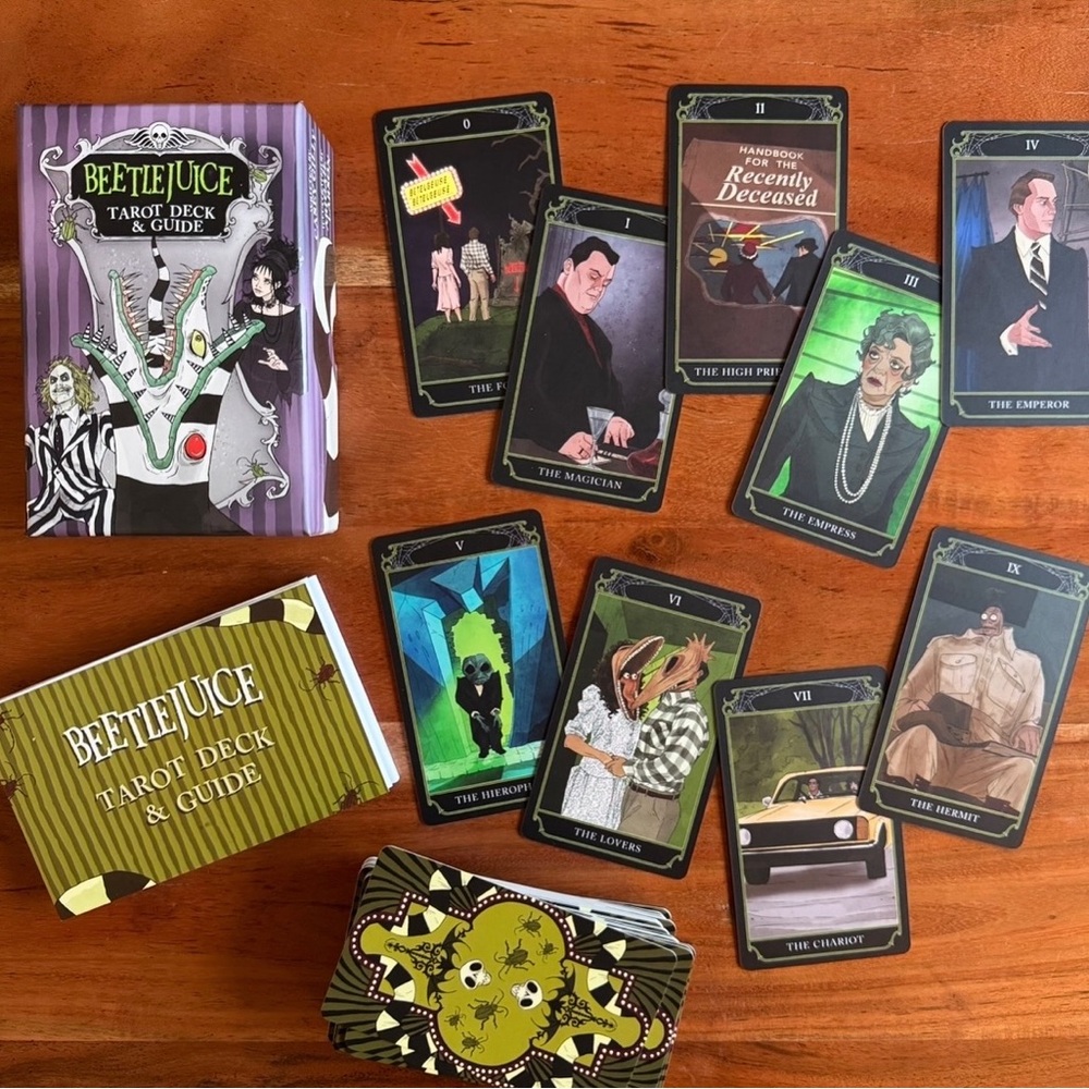 Beetlejuice Tarot Deck and Guide